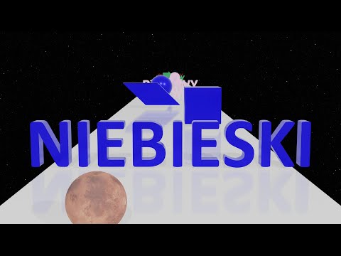 Poznajemy kolory z Marsem  - Nauka kolorów po polsku dla dzieci