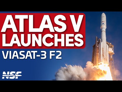 ULA Launches Atlas V 551 Viasat-3 F2