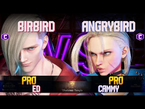 SF6 ➤ BigBird (Ed) vs AngryBird (Cammy) ✎ High-level Match FT3