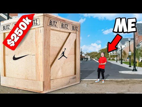 Auspacken einer Sneaker-Mystery-Box im Wert von 250.000 $ (ZUM ERSTEN MAL)