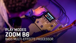 ZOOM B6 プロ仕様 マルチエフェクター 初心者 学生 おすすめ ZOOM B6 プロ仕様 マルチエフェクター 初心者 学生 おすすめ