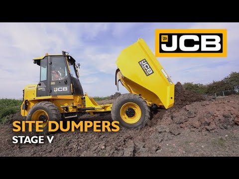 JCB Stage V Site Dumpers