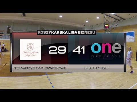 Towarzystwa Biznesowe vs Group ONE - VI kolejka - II Liga Warszawa - Koszykarska Liga Biznesu