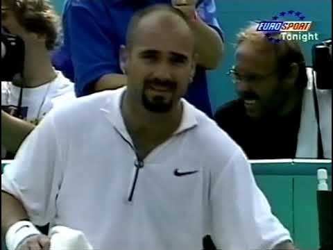 1996   OLYMPICS   FINAL   AGASSI BRUGUERA