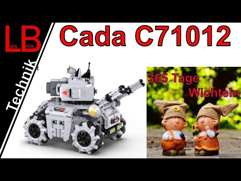 365 Tage Wichteln - Cada C71012 Panzer