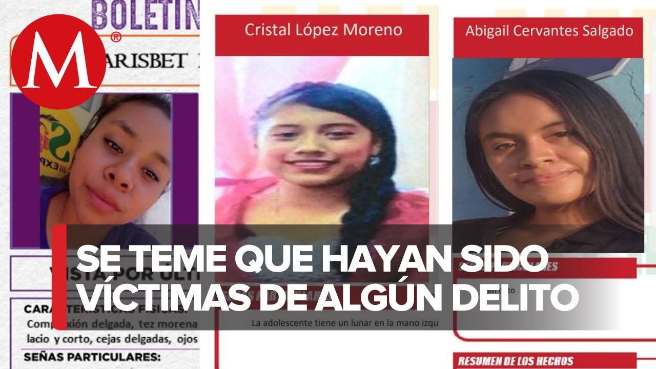 La fiscalía de Guerrero reporta la desaparición de tres mujeres