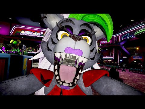 FNAF Security Breach - Roxy Boss Fight - Five Nights at Freddy's Security Breach