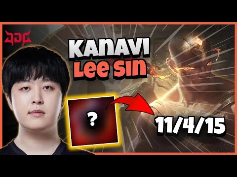 JDG Kanavi Lee Sin vs Ekko | 14.10