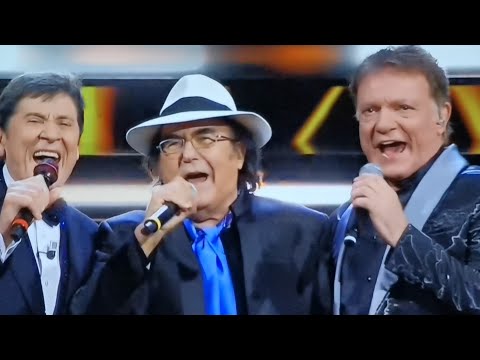 Morandi - Ranieri - Al Bano insieme sul palco di Sanremo 2023