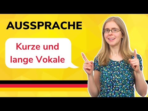Aussprache - Kurze und lange Vokale - German to Go