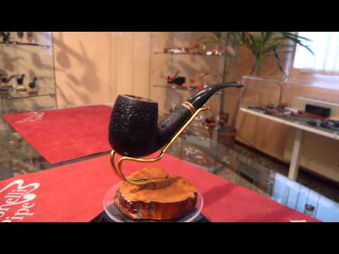 Pipa radica SAVINELLI PUNTO ORO bent - www.paronellipipe.it