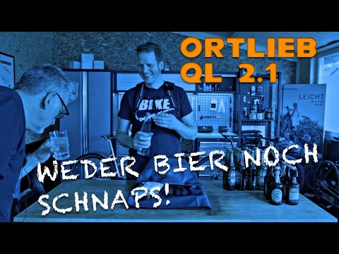 Ortlieb Vario PS QL2.1 Fahrradtasche und Rucksack für den Gepäckträger mit ordentlich Umdrehungen 🍺