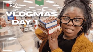 Vlogmas Day 1 2025 | Christmas Decor Shopping in Los Angeles