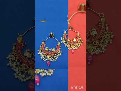 Premium Quality Gold Plated Party Wear Earring