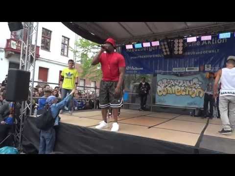 Yoriyas  demo judge in Berlin for  BreakDanceConnection Battle 2013