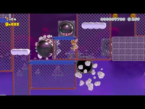 Super Mario Maker 2 - Story Mode: Banzai Bill Ambush (Father of Name Withheld) Gameplay (2019)