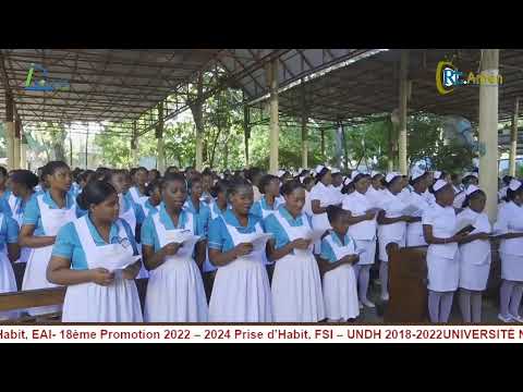 UNDH, Graduation, Prise de Coiffe et d'Habit, Promotion 2018-2022.