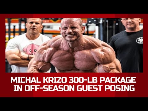 Michal Krizo 300-Lb Package in Off-Season Guest Posing
