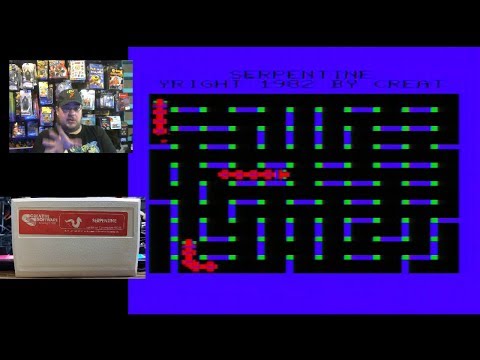 Serpentine for Commodore VIC-20 - game play