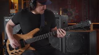 Video thumbnail for Fusion 800S Head and NEO IV 410 Cabinet Demo: Metal by Gallien-Krueger