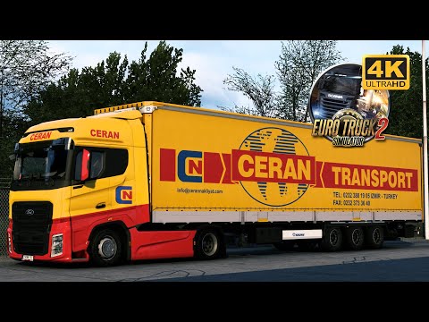 🚛 FORD F-MAX 500 CERAN TRANSPORT - PROMODS 2.56 🇹🇷 (TR) Edirne to 🇧🇬  (BG) Veliko Tarnovo.