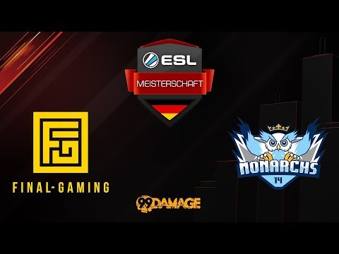 CS:GO - Final-Gaming vs. Team Monarchs - ESL Frühlingsmeisterschaft 2018 - Tag 6 - Mirage