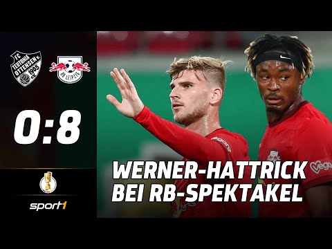 Teutonia 05 vs RB Leipzig | DFB-Pokal Tore und Highlights 1. Runde | SPORT1