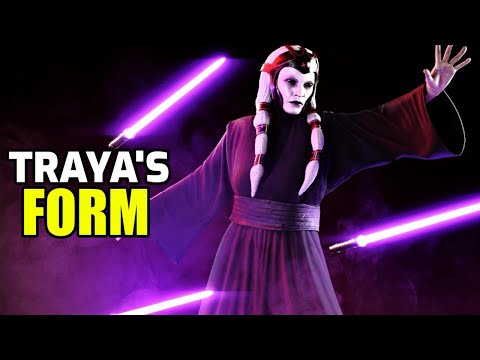 The Most UNFAIR Lightsaber Form in Star Wars (Telekinetic Lightsaber Combat)  