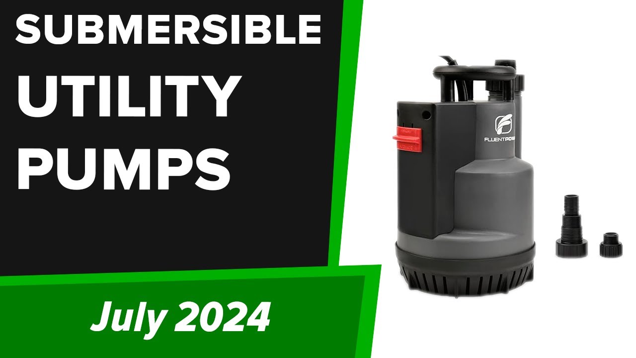 TOP-6. Best Submersible Utility Pumps 2024