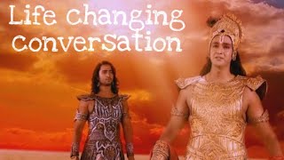 Krishna and Arjuna conversation l karma yoga by Kr
