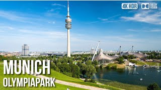 Olympiapark, Munich - The 1972 Summer Olympics Park - 🇩🇪 Germany [4K HDR] Walking Tour