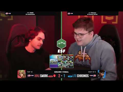 Elite Smash Fridays #110 - Chronos (Snake) vs. Smirk (Ken) - Grand Finals - SSBU