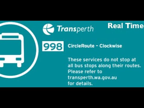 Transperth CircleRoute 998 | 2020