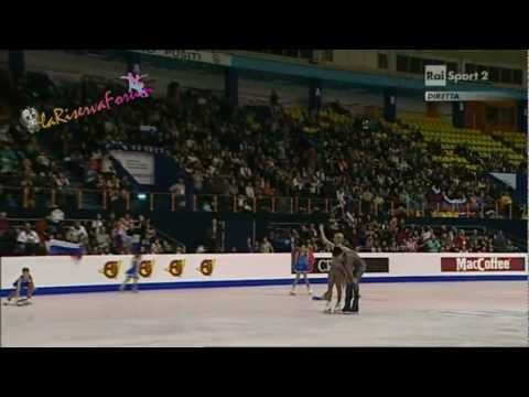 ISU ZAGREB 2013 -14/16- PAIRS FP - Tatiana VOLOSOZHAR  Maxim TRANKOV - 24.01.2013
