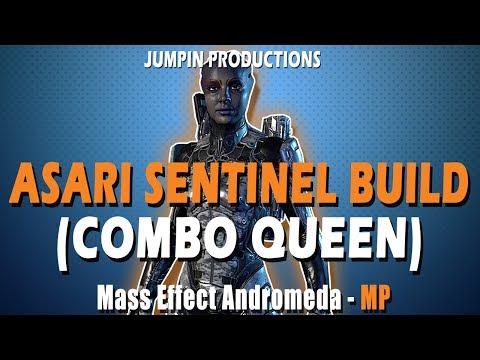 Asari Sentinel is the Combo Queen!  Mass Effect Andromeda Build Guide