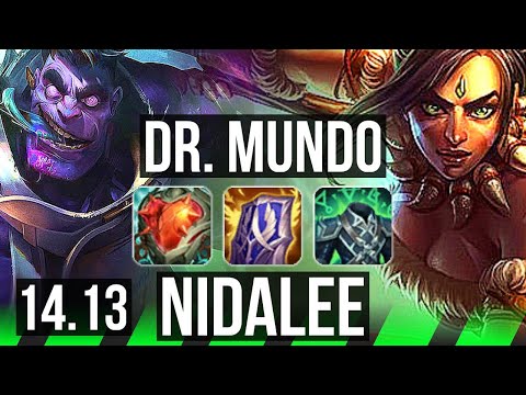 DR. MUNDO vs NIDALEE (JGL) | Rank 1 Mundo, 10/5/15 | EUW Challenger | 14.13
