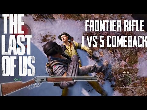 Last of Us Factions: Intense 1v5 comeback with a Frontier Rifle (PS4, 1080p, 60fps)