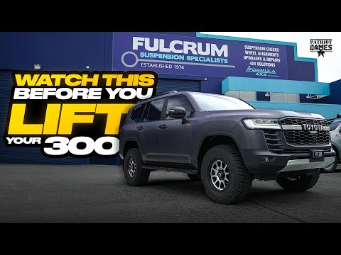 Lifting Your Toyota LandCruiser 300: Everything You Need To Know