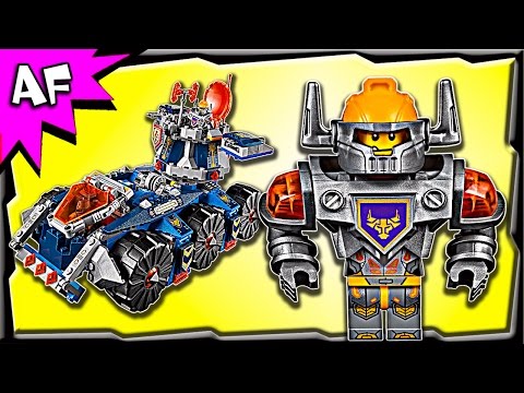 Vidéo LEGO Nexo Knights 70322 : Le transporteur de tour d'Axl