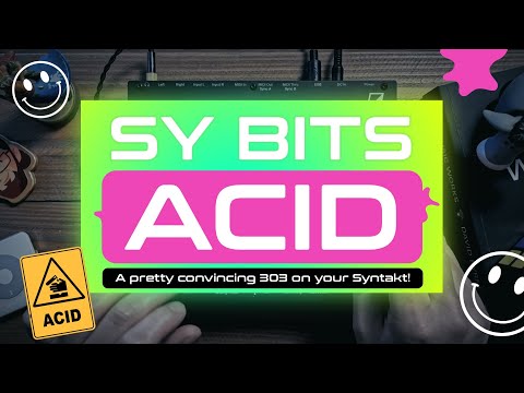 Syntakt | SY Bits ACID bass demo & tutorial. Time to sell your 303?
