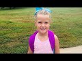 Brea’s first day of school