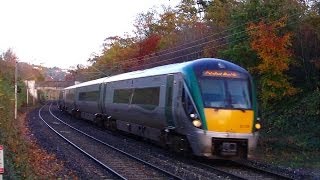 preview picture of video '22000 Class Intercity Train number 22329 - Shankill, Dublin'