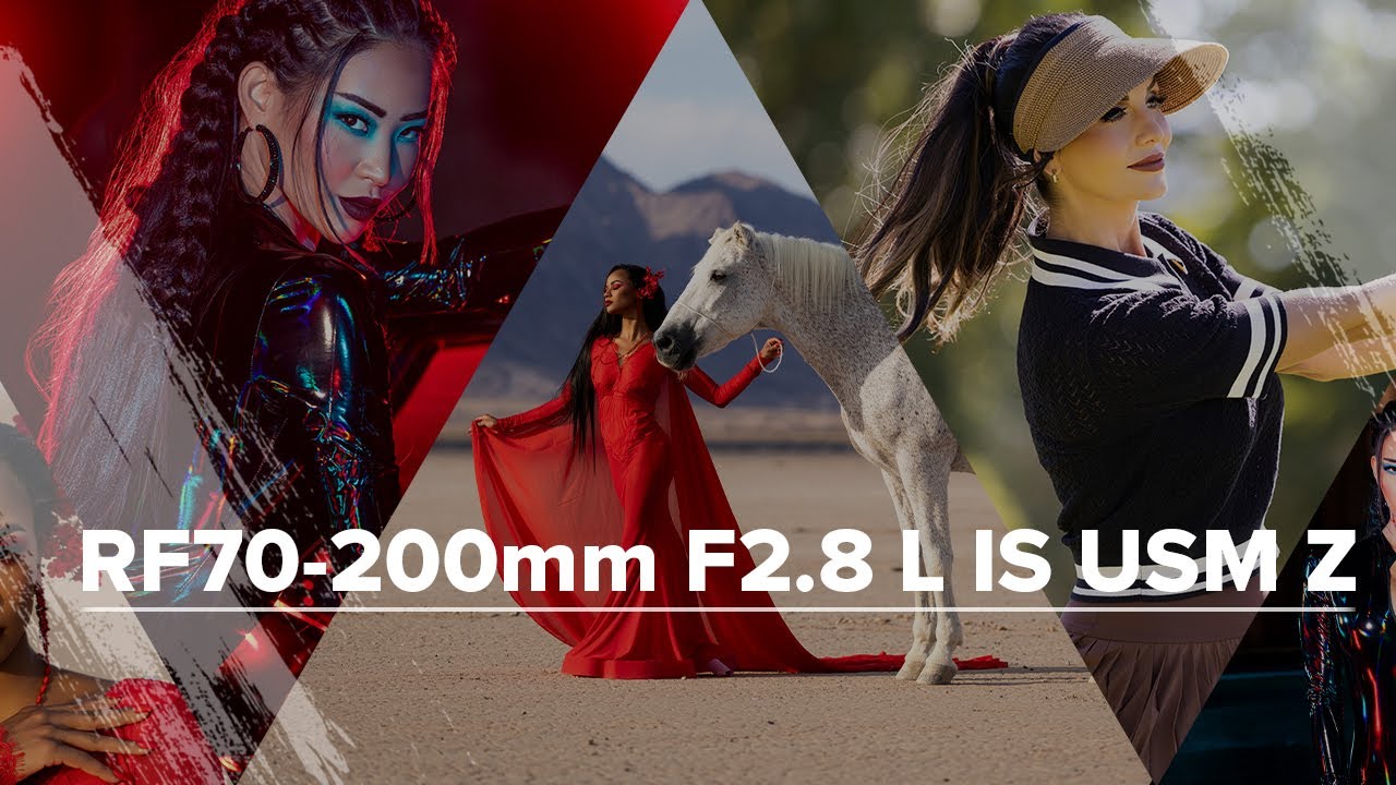 Canon RF 70-200mm f/2.8 L IS USM Z Svart