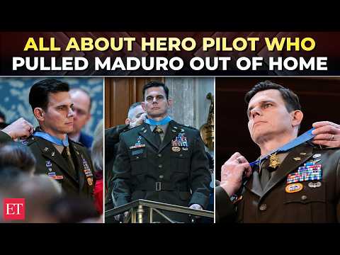Eric Slover awarded with highest military honor: Watch how a bleeding pilot secured Maduro’s capture