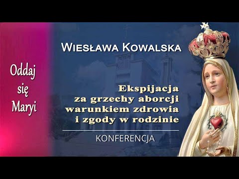05.03 g.14:00 Konferencja – Wiesława Kowalska | 65. SpOsM | NIEPOKALANÓW – sala św. Bonawentury