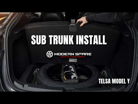 Modern Spare Tesla Model Y