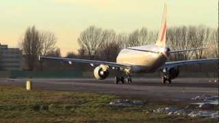 preview picture of video 'Air France Airbus A319 Takeoff from Milan'