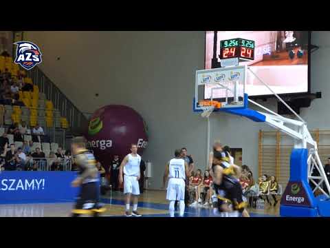 Skrót meczu AZS Koszalin - Trefl Sopot 67:102, 28.04.2019