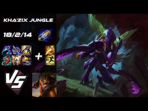 JUNGLE Kha'Zix vs Jarvan IV - NA Challenger Patch 26.3