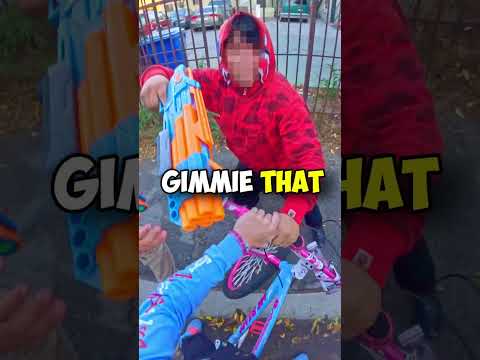 They Tried Stealing My Bike.. #shorts #bikelife #wheelie